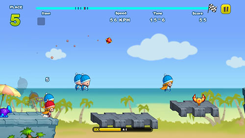 道具辅助竞速追逐:《飞奔的孩子》游戏试玩