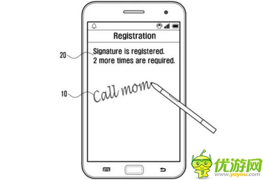 三星note4又出新体验 签名解锁功能