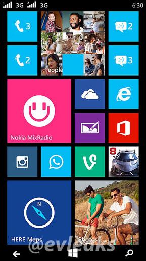 诺基亚Lumia 630官图曝光 搭载WP8.1系统