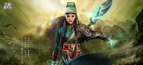 亦柔亦刚 赏《三国合伙人》刘雨欣多角色壁纸