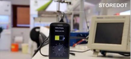 超级充电器问世:30秒可使手机满血复活