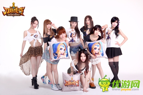 萌妹约你入驻《刀塔传奇》 花絮视频曝光