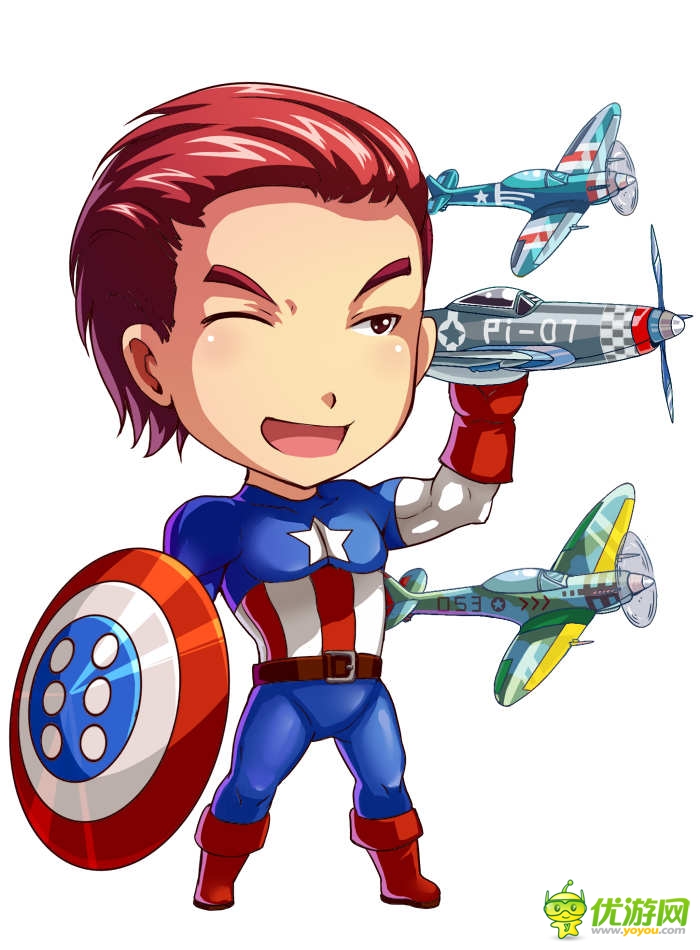 美国队长重磅加盟 征战《爱情公寓》手游版