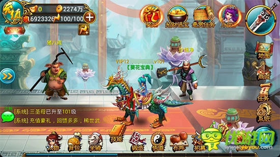 老玩家专享 3k玩《战仙》百级新内容独家推出