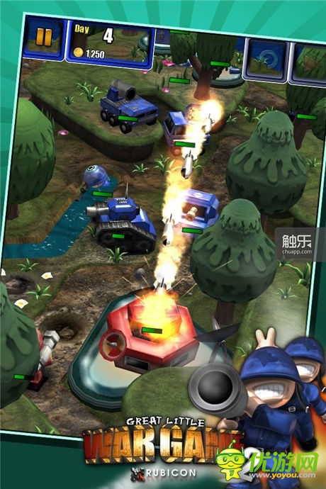  手游 《小小大战争2》宣布 在移动平台发售