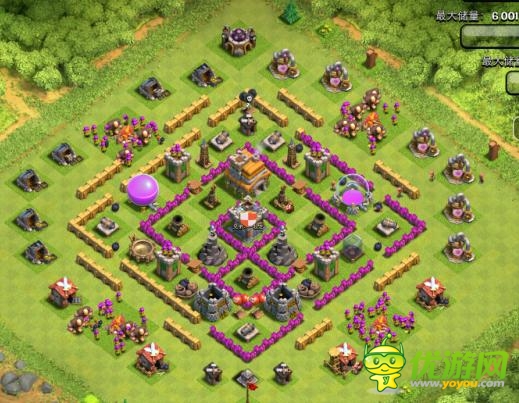 部落战争部落战七本阵型推荐