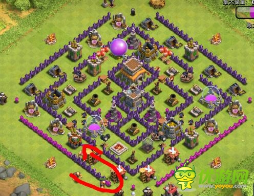 部落战争部落战八本阵型推荐