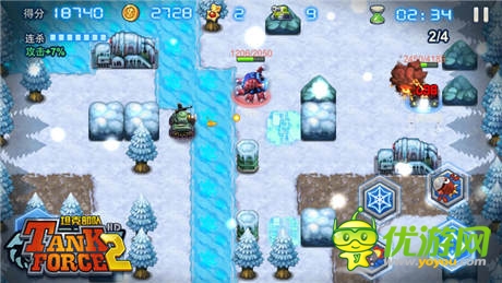 《坦克部队2》怒闯雪域场景 冰原作战危机重重
