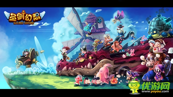 视觉盛宴 魔幻新作《圣剑幻想》场景揭秘
