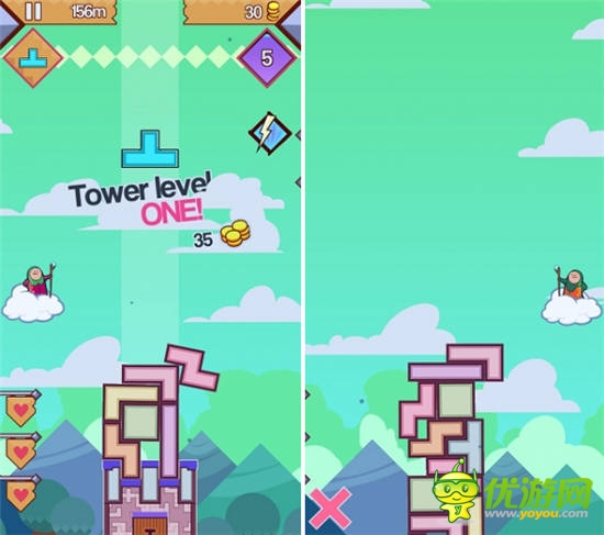 手机新作《摩天俄罗斯方块》俄罗斯方块玩法创新