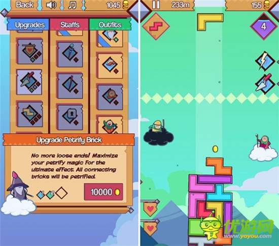 手机新作《摩天俄罗斯方块》俄罗斯方块玩法创新