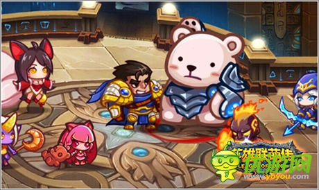 横空出世 《英雄联萌传》独创呆萌亮丽英雄角色