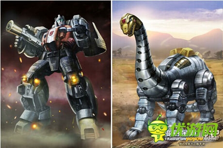 机器恐龙首登变4 正版手游《变形金刚:崛起》同步引进