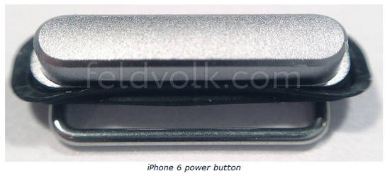 iPhone 6前面板总成、电源键等照片曝光