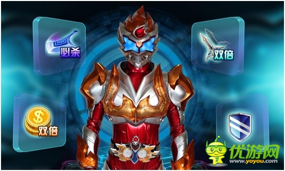 中国版变形金刚《铠甲勇士》首款正版手游今日震撼出炉