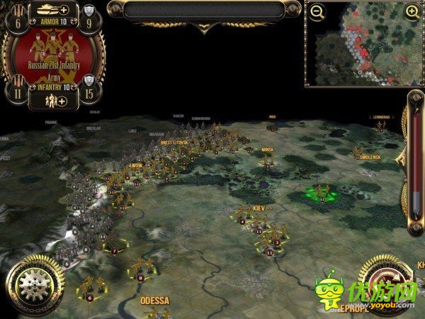 再续经典战争策略游戏《苏联前线》推出iPad版