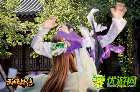 白客陷三角恋《武侠外传》武侠剧海报曝光