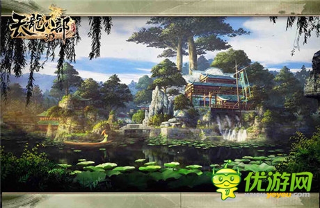 史诗经典完美呈现《天龙八部3D》场景原画首曝