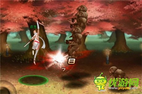 纯白斗衣冷艳封魔《红刃OL》忍女形象定音