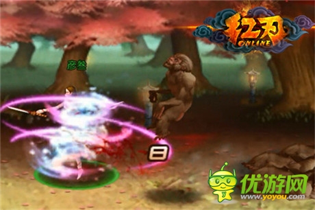 纯白斗衣冷艳封魔《红刃OL》忍女形象定音