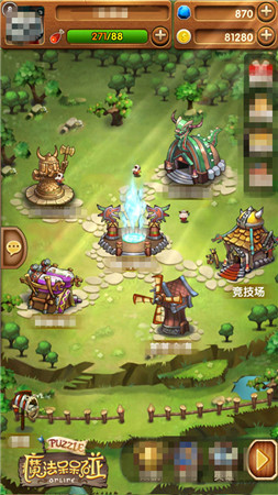 IOS越狱测试中《魔法呆呆碰》新版竞技场抢先看
