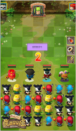 IOS越狱测试中《魔法呆呆碰》新版竞技场抢先看