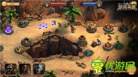 MOBA类玩法首曝《战塔英雄》IOS二测即将开启