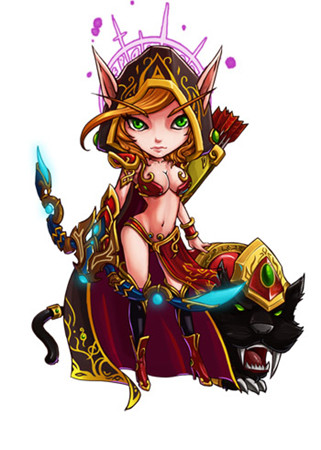 西方神话完美结合《天天魔塔》人物形象大曝光