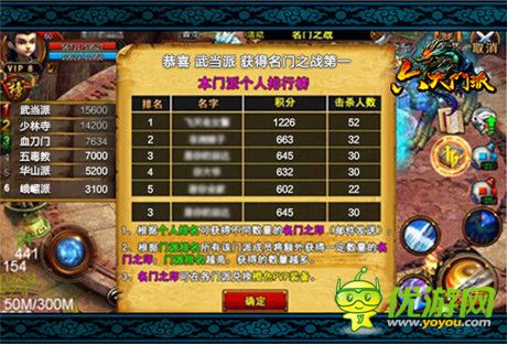 万人撕逼一战方休《六大门派》空间入口上线