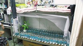 五花八门的避暑奇招：自制空调成本不足200