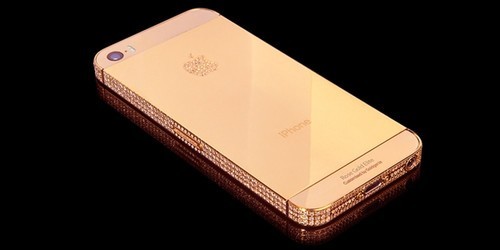 真土豪 24K黄金iPhone5S登场