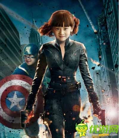 影视剧大乱炖 《爸爸去哪儿》萌娃恶搞PS图