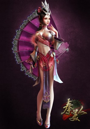 侍宠三千 手游《秦美人》新春特辑美人季