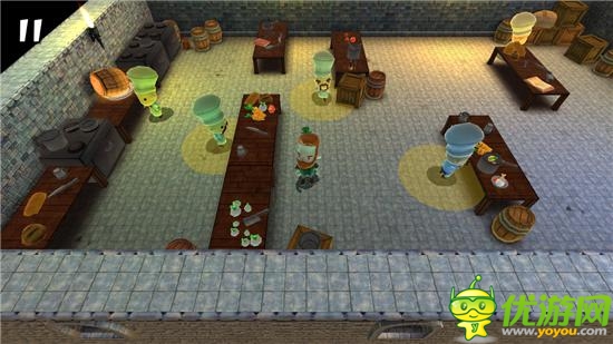 迷宫潜入类《指尖传说》评测：小偷诱因密探古堡 