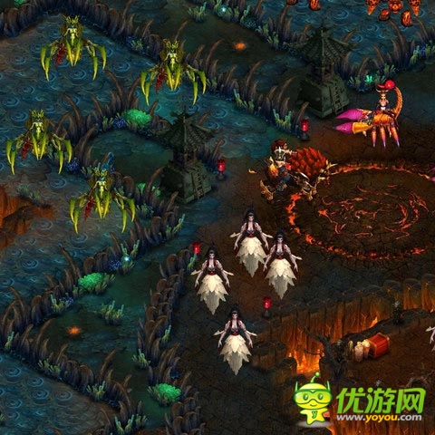 《忘仙》全新资料片“恶魔城堡”地图抢先看