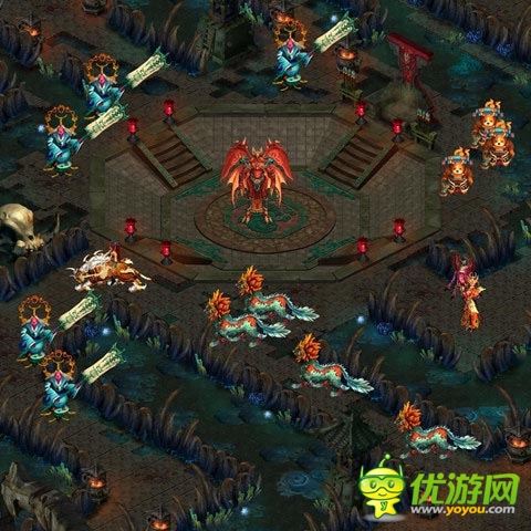 《忘仙》全新资料片“恶魔城堡”地图抢先看