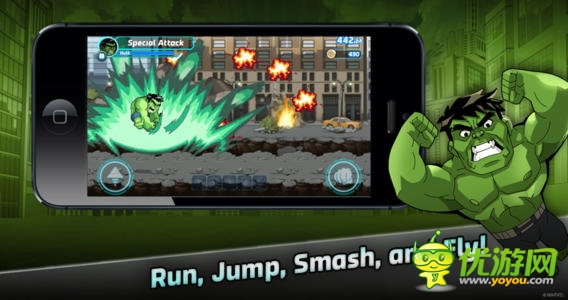 漫威英雄跑酷截图欣赏