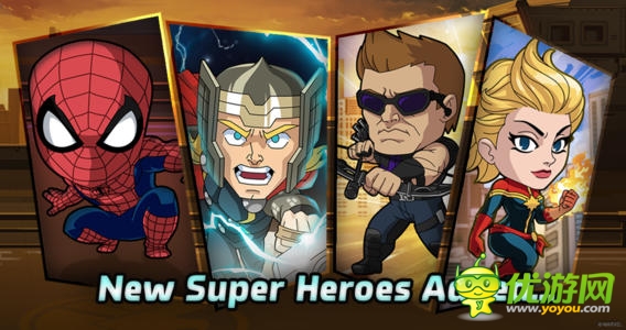 漫威英雄跑酷截图欣赏