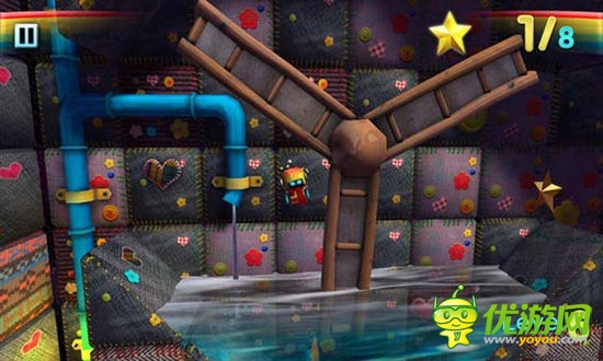 立体感超强的益智游戏 《火箭机器人》曝光视频