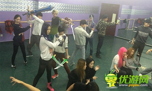 二次元走进现实 《疾风勇者传》Cosplay排练