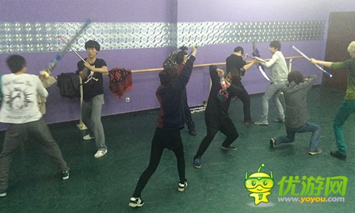 二次元走进现实 《疾风勇者传》Cosplay排练