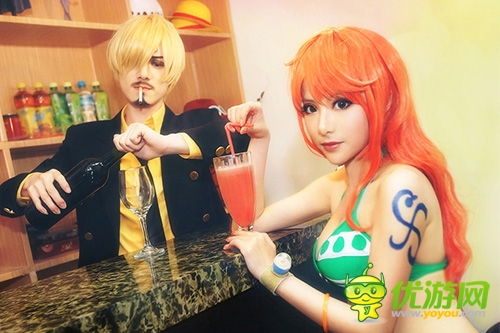 恋上绝美俏精灵 粉猴领衔《疾风勇者传》COS剧