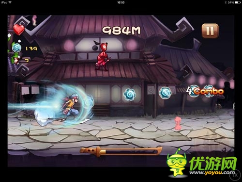 《忍者无双》今日登陆IOS 跑酷2.0时代开启