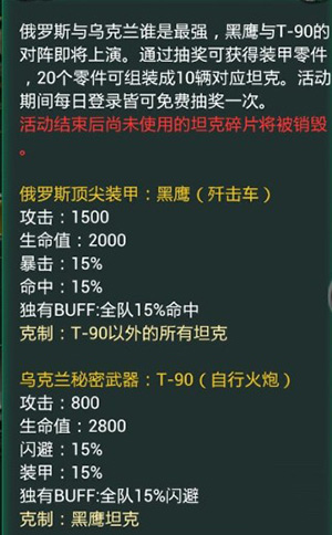 莫斯科赌局 《红警·坦克4D》黑鹰与T-90的对决