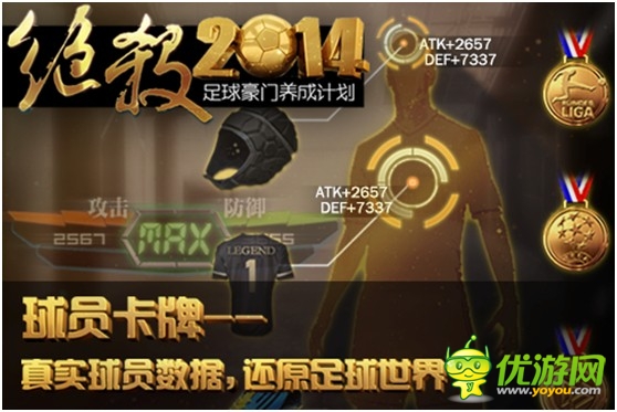最真实足球手游《绝杀2014》安卓版正式开测