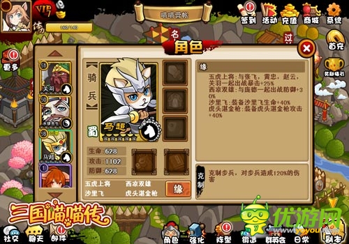 男神组合 《三国喵喵传》之五虎上将