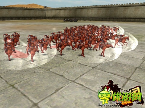 3D国战手游《啪啪三国》五骑流阵型搭配详解
