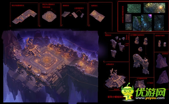 小屏幕大世界 《天下HD》场景手绘稿首曝