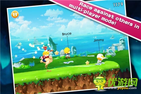 《3D星级跑酷》震撼来袭 让酷跑不再孤单