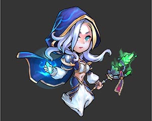 玩家画师绘制《敢客联盟》英雄皮肤新鲜出炉